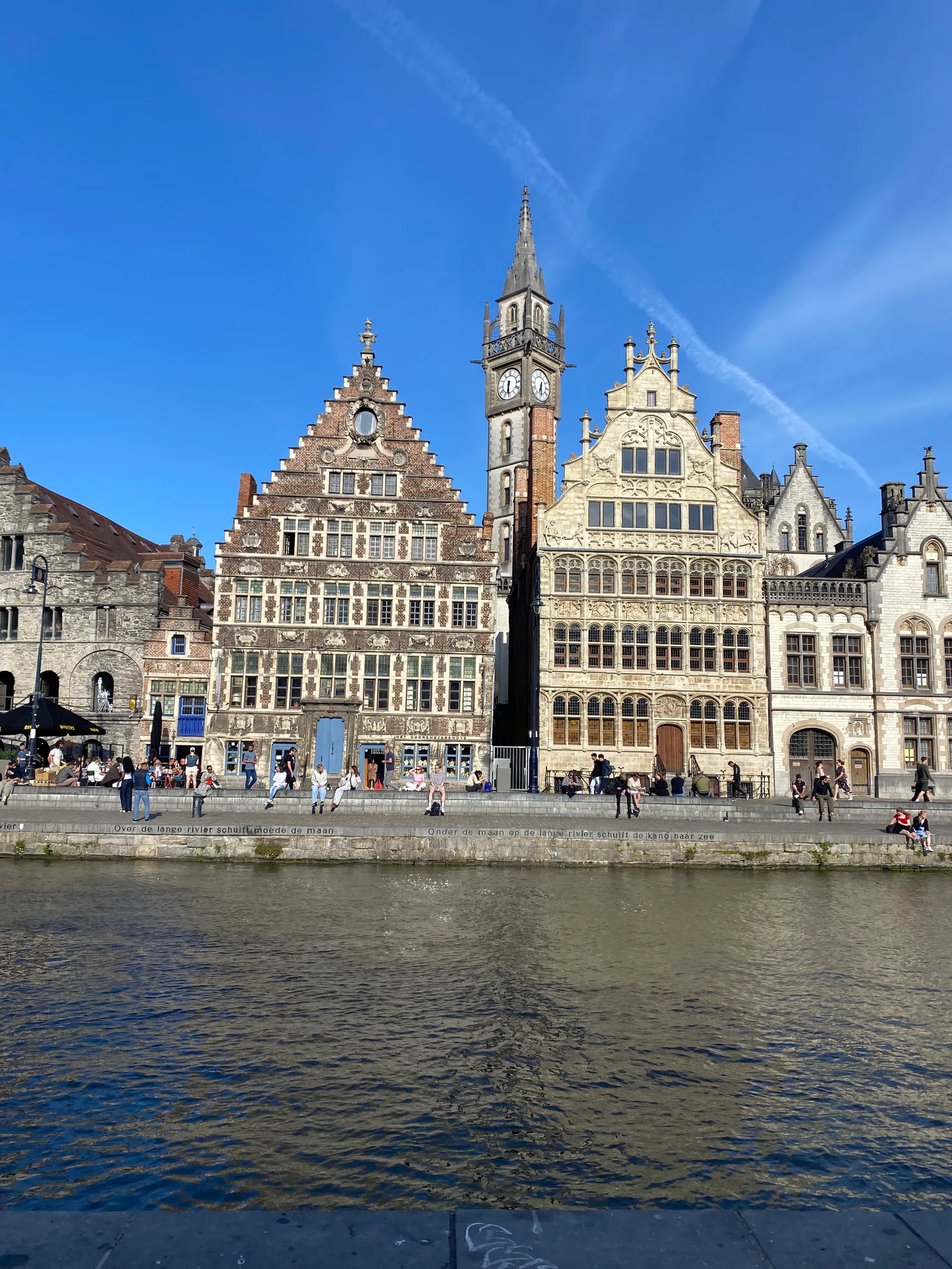 Atmosphere at Korenlei Ghent — travel photo