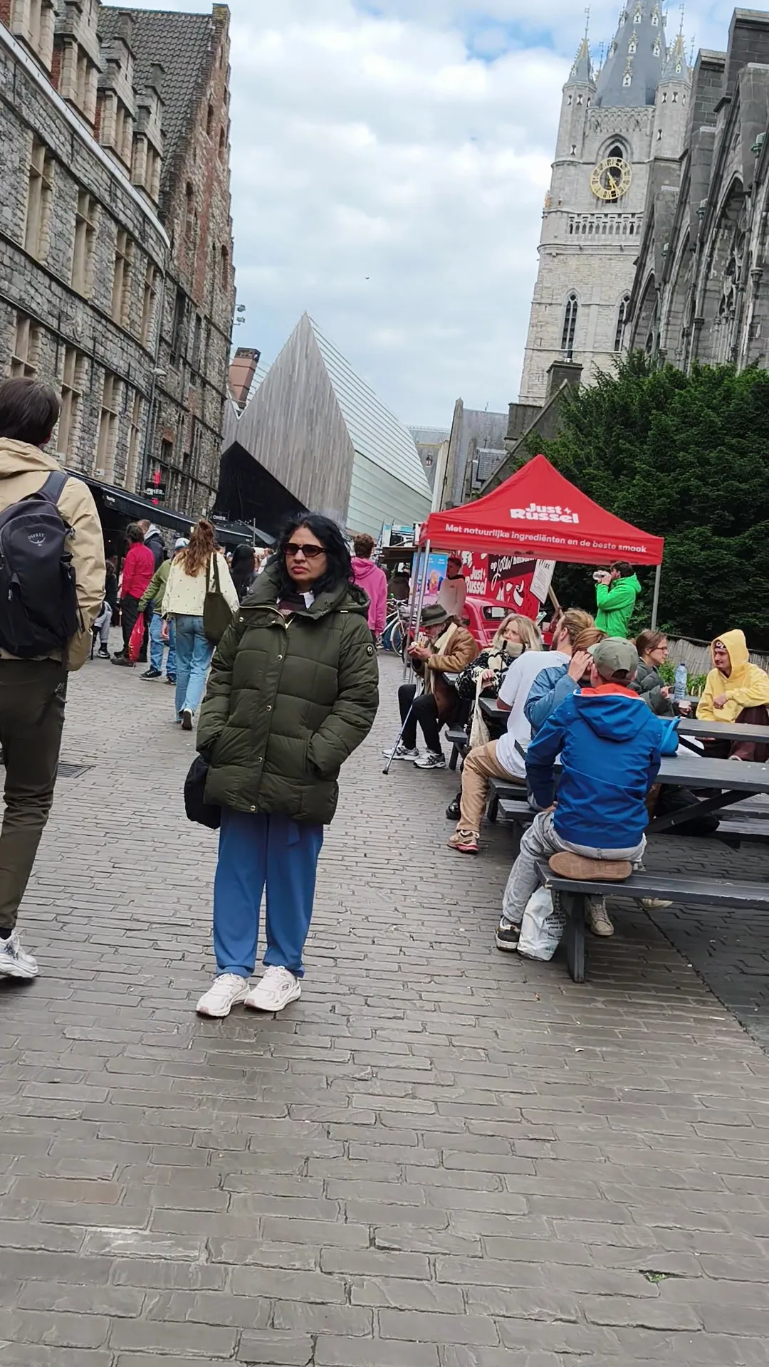 Atmosphere at Korenmarkt Ghent — travel photo
