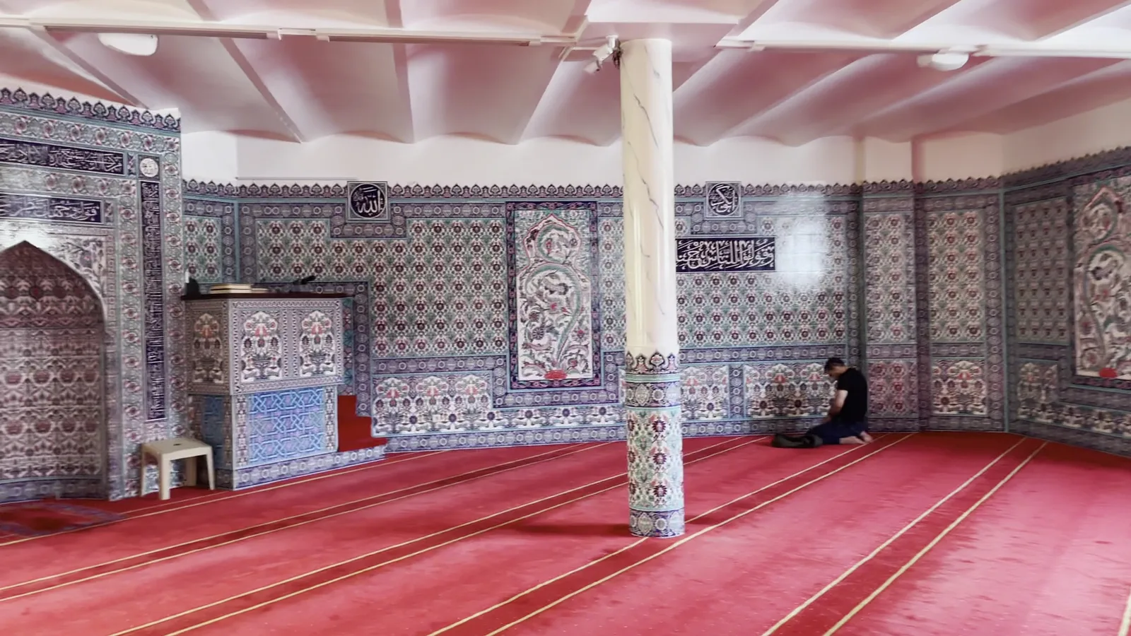 Atmosphere at Moskee Eyüp Sultan Camii Gent Ghent — travel photo