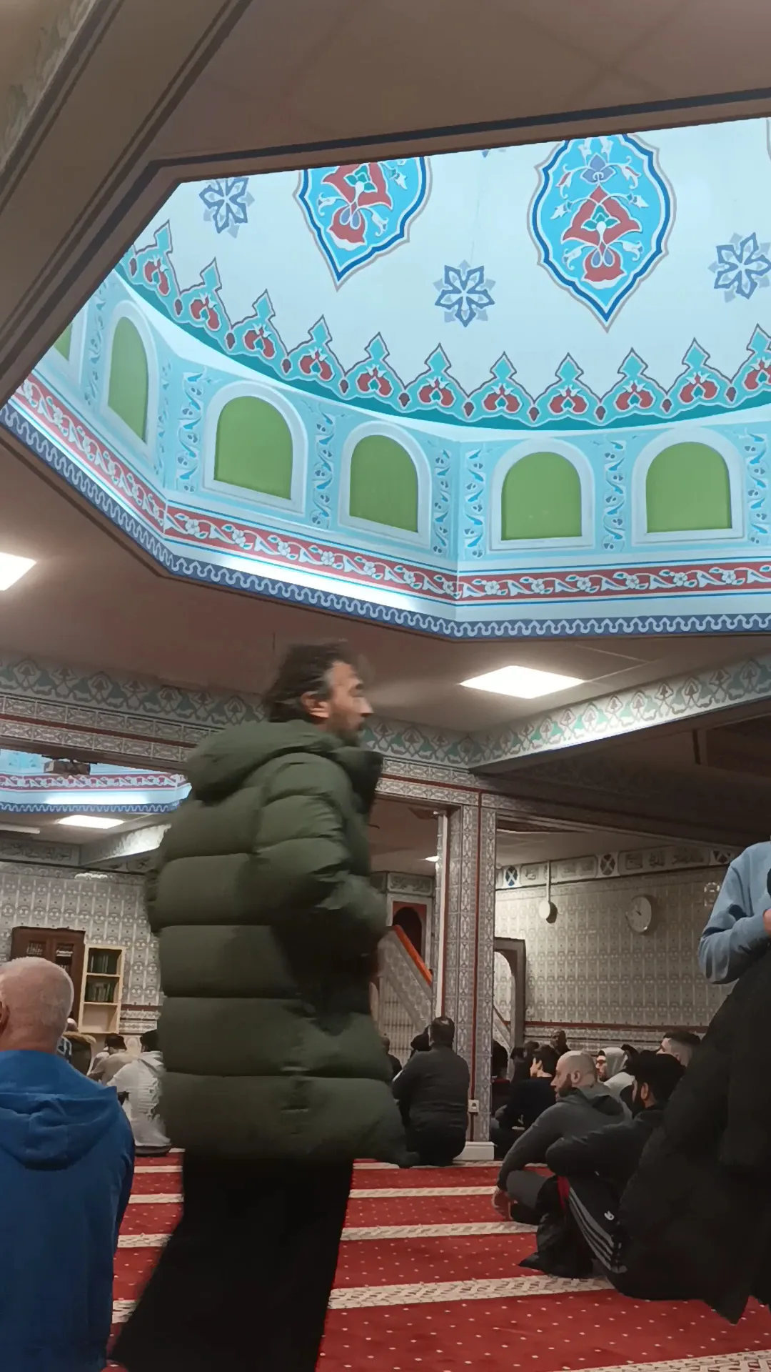 Interior at Moskee Tevhid Camii Gent Ghent — travel photo