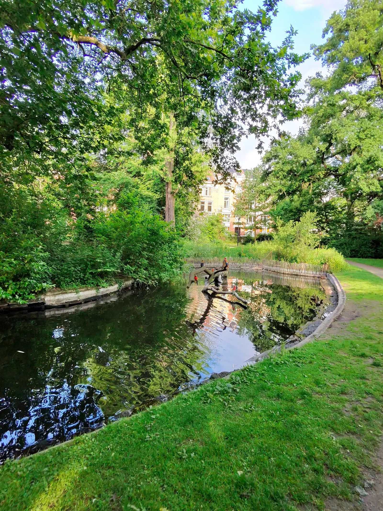 Atmosphere at Muinkpark Ghent — travel photo