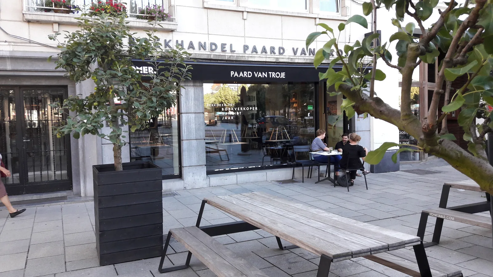 Interior at Paard van Troje Ghent — travel photo