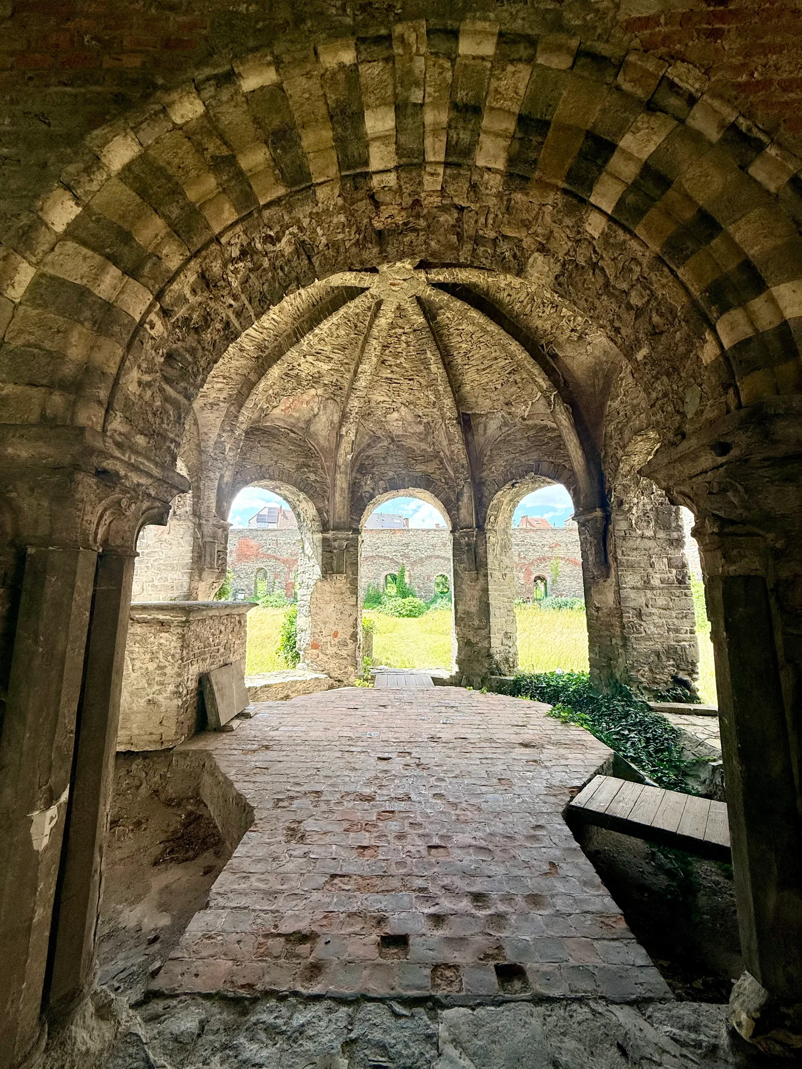 Atmosphere at Saint Bavo's Abbey Ghent — travel photo