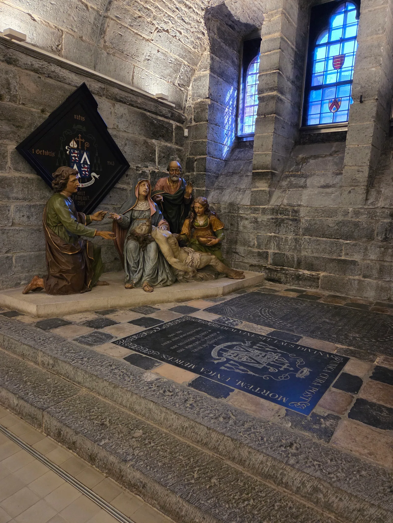 Main view at St Bavo's Cathedral Ghent — travel photo