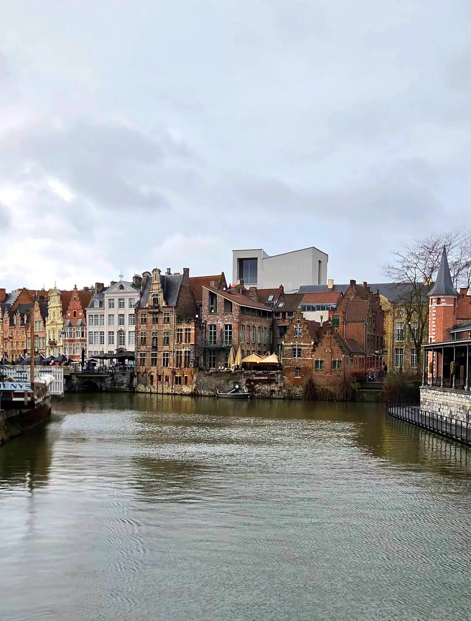 Interior at St Michael's Bridge Ghent — travel photo