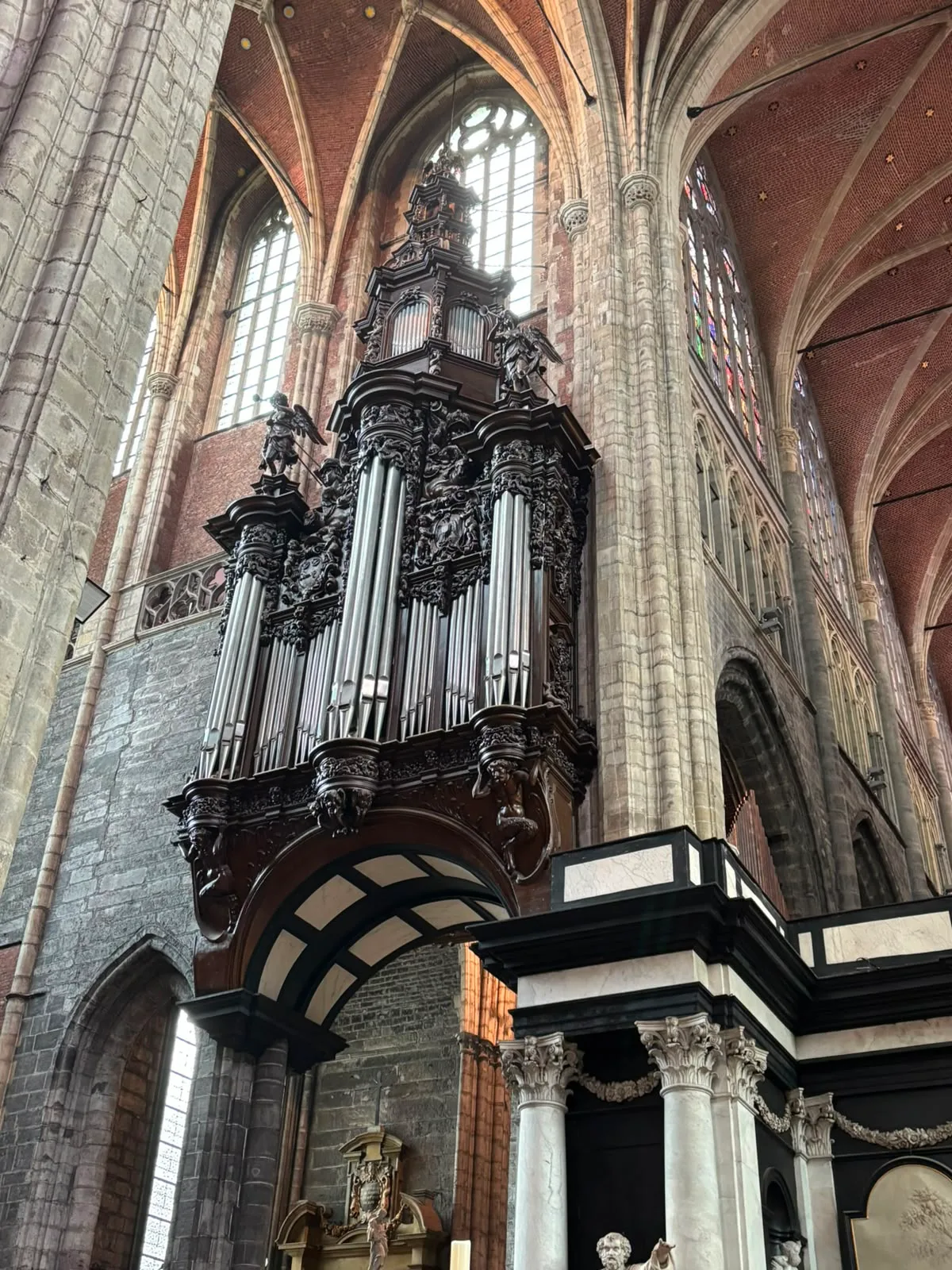Main view at St Nicholas' Church | Gent Ghent — travel photo
