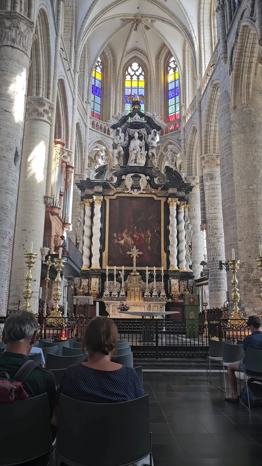 Interior at St Nicholas' Church | Gent Ghent — travel photo