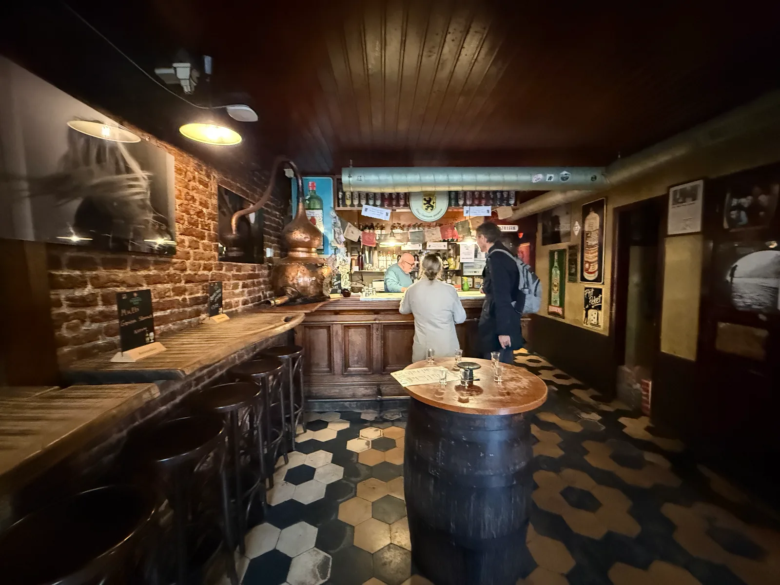 Main view at 't Dreupelkot Ghent — travel photo
