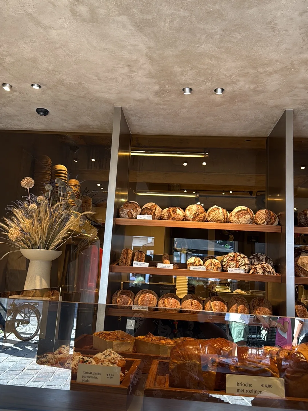 Interior at the bakery Ghent — travel photo