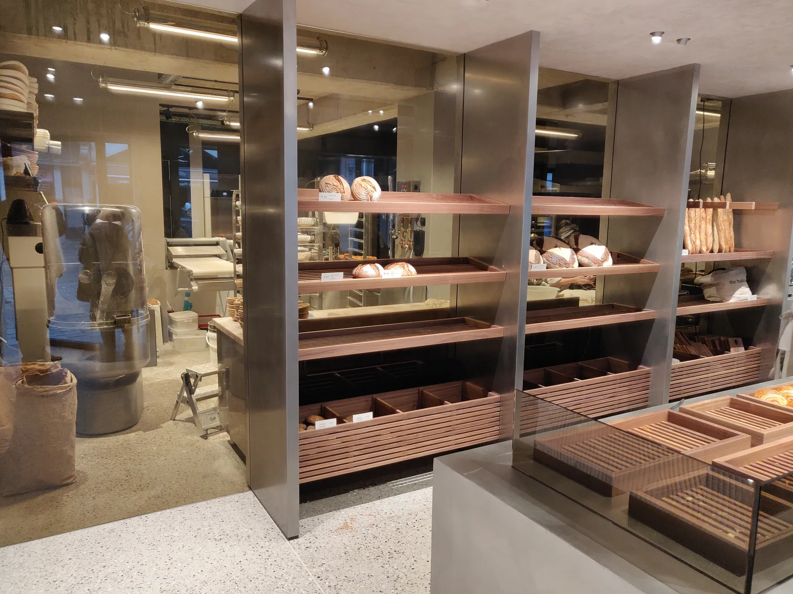 Atmosphere at the bakery Ghent — travel photo