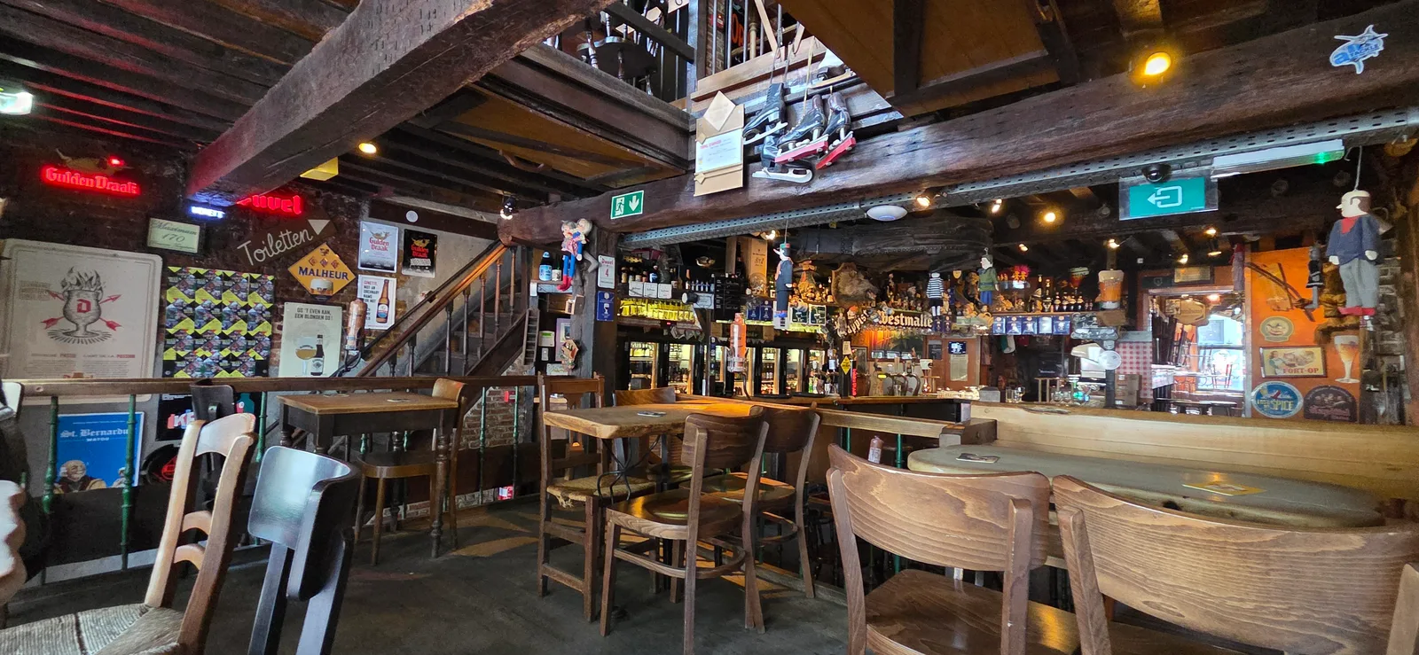 Interior at Trollekelder Ghent — travel photo
