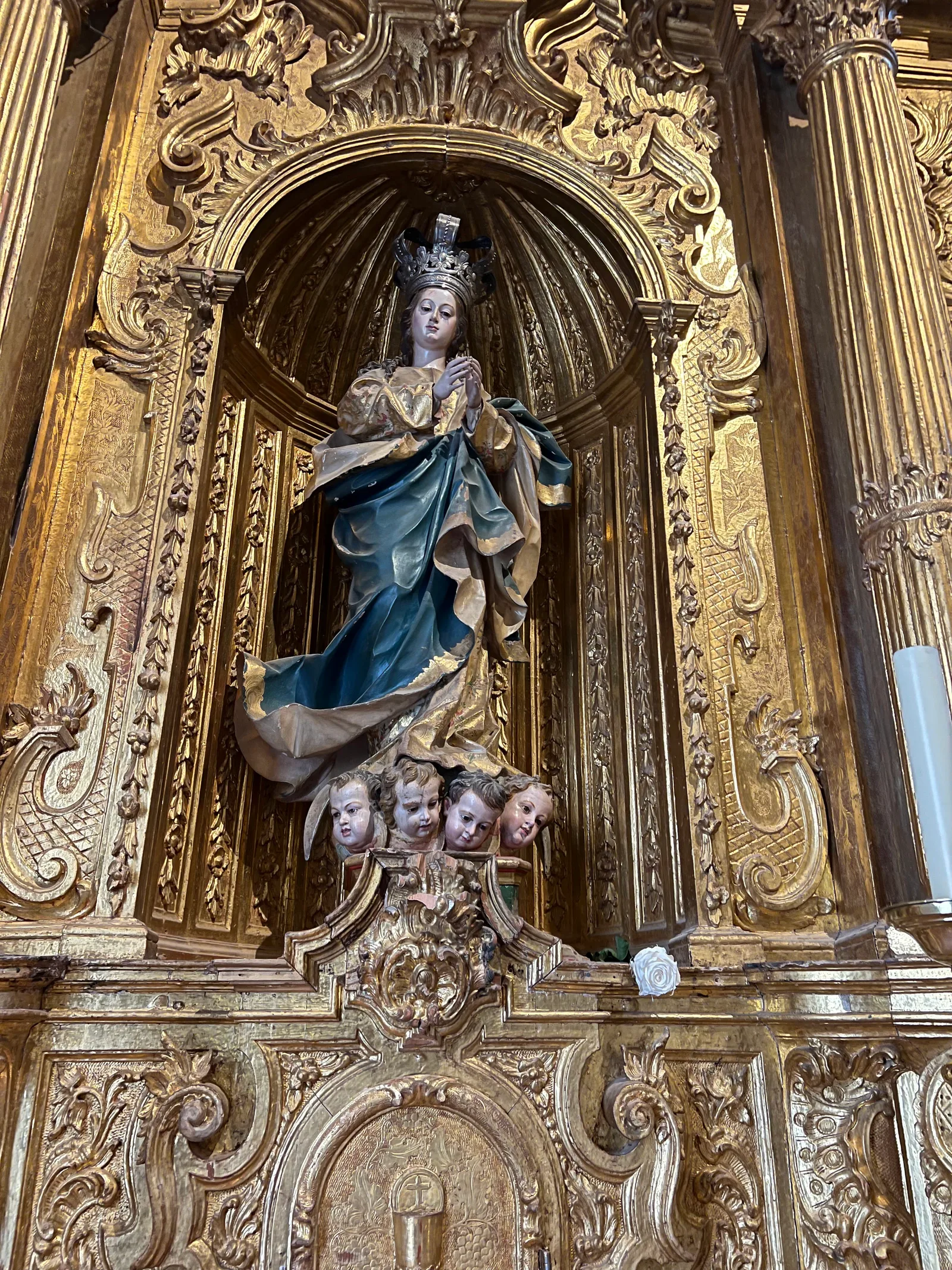 Main view at Abadía del Sacromonte Granada — travel photo