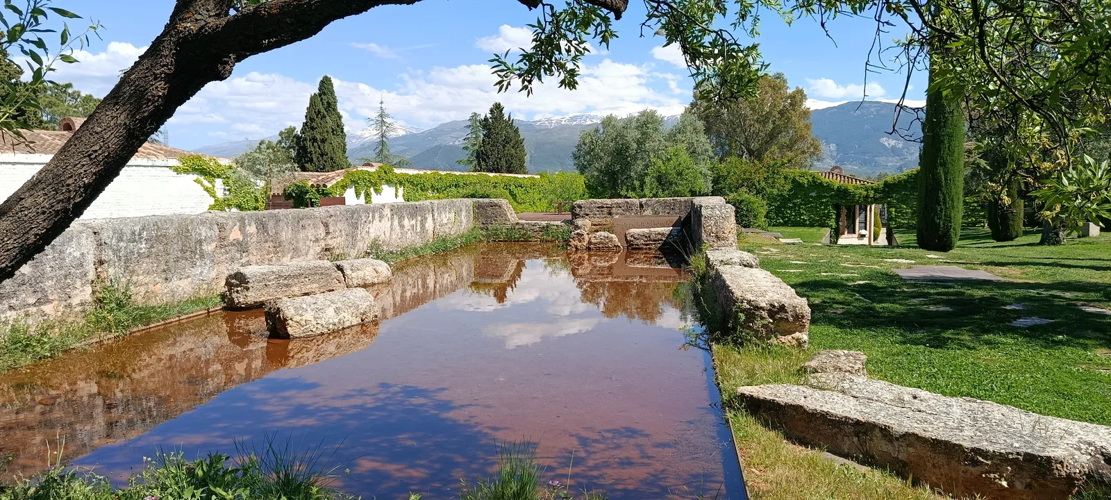 Interior at Alixares Garden Granada — travel photo
