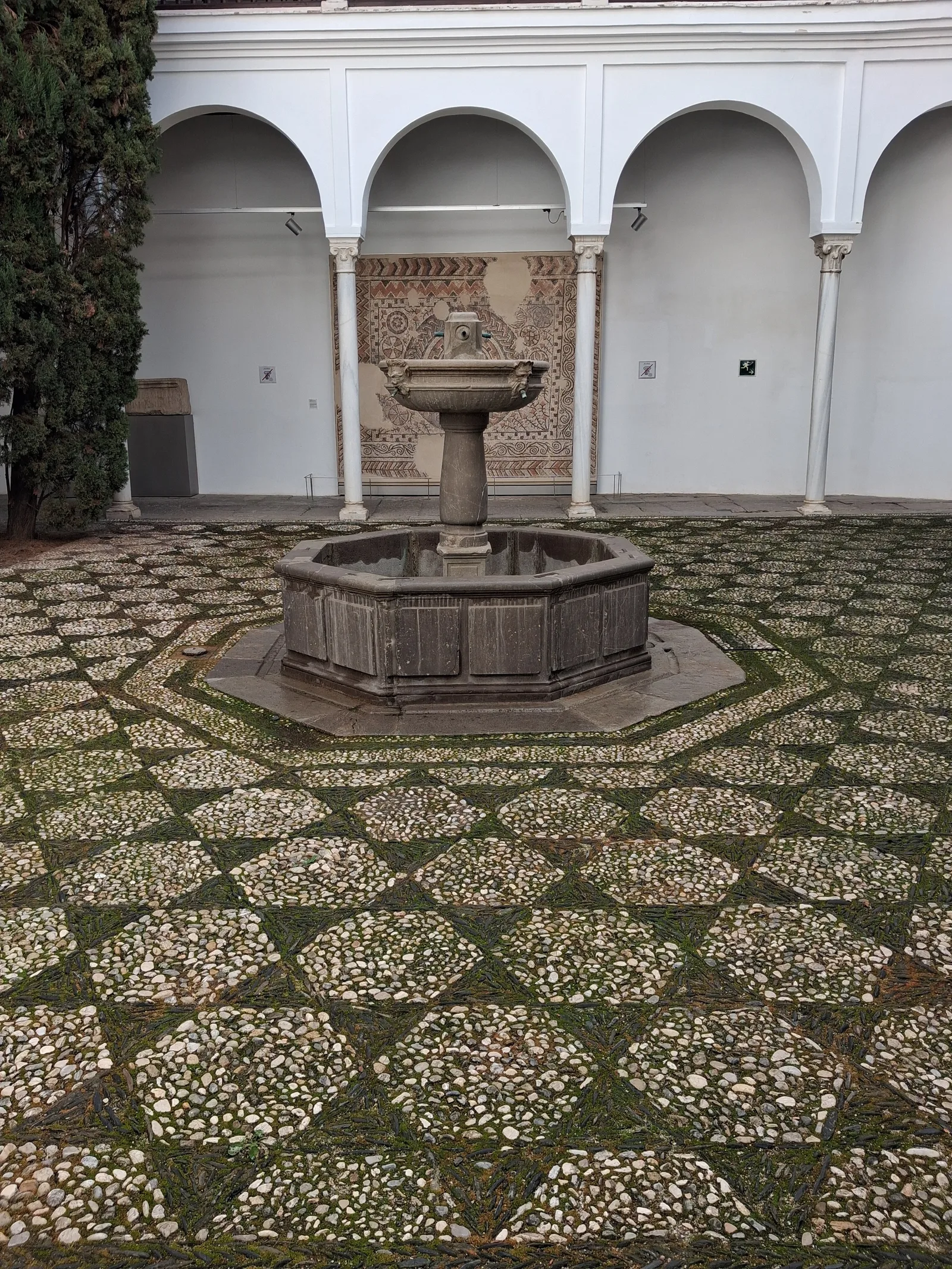 Details at Archaeological Museum of Granada Granada — travel photo