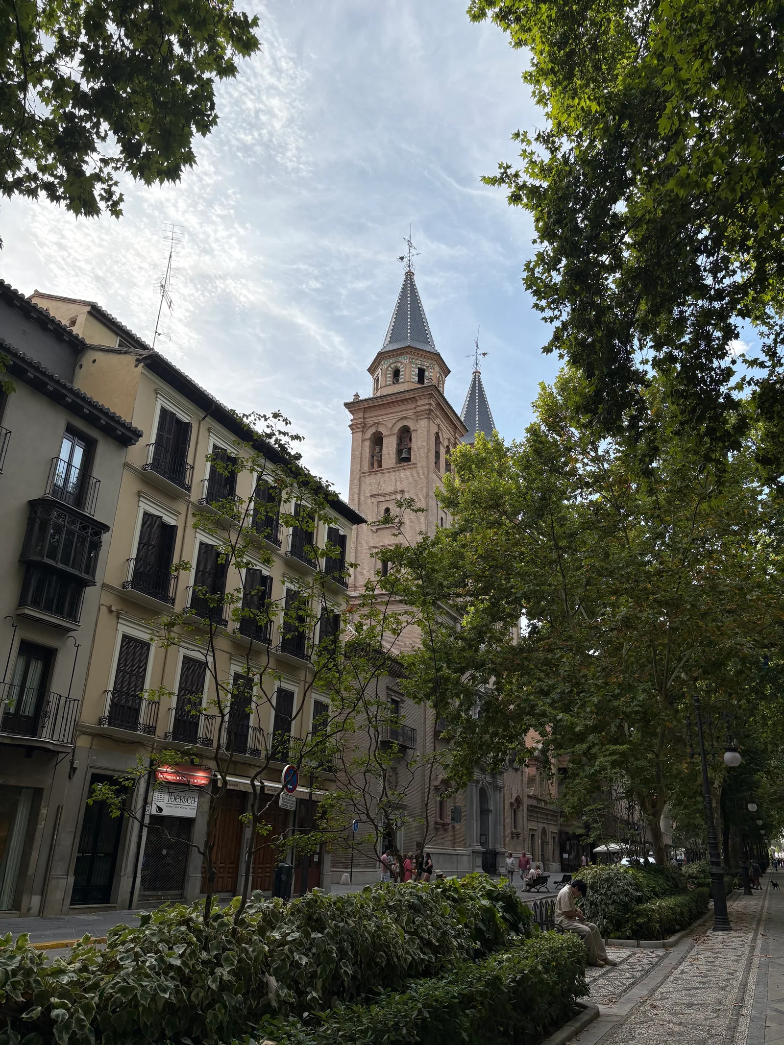 Main view at Basílica Virgen de las Angustias Granada — travel photo