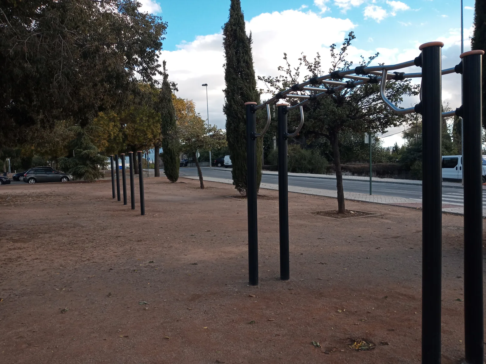 Main view at Calistenia Park Granada — travel photo