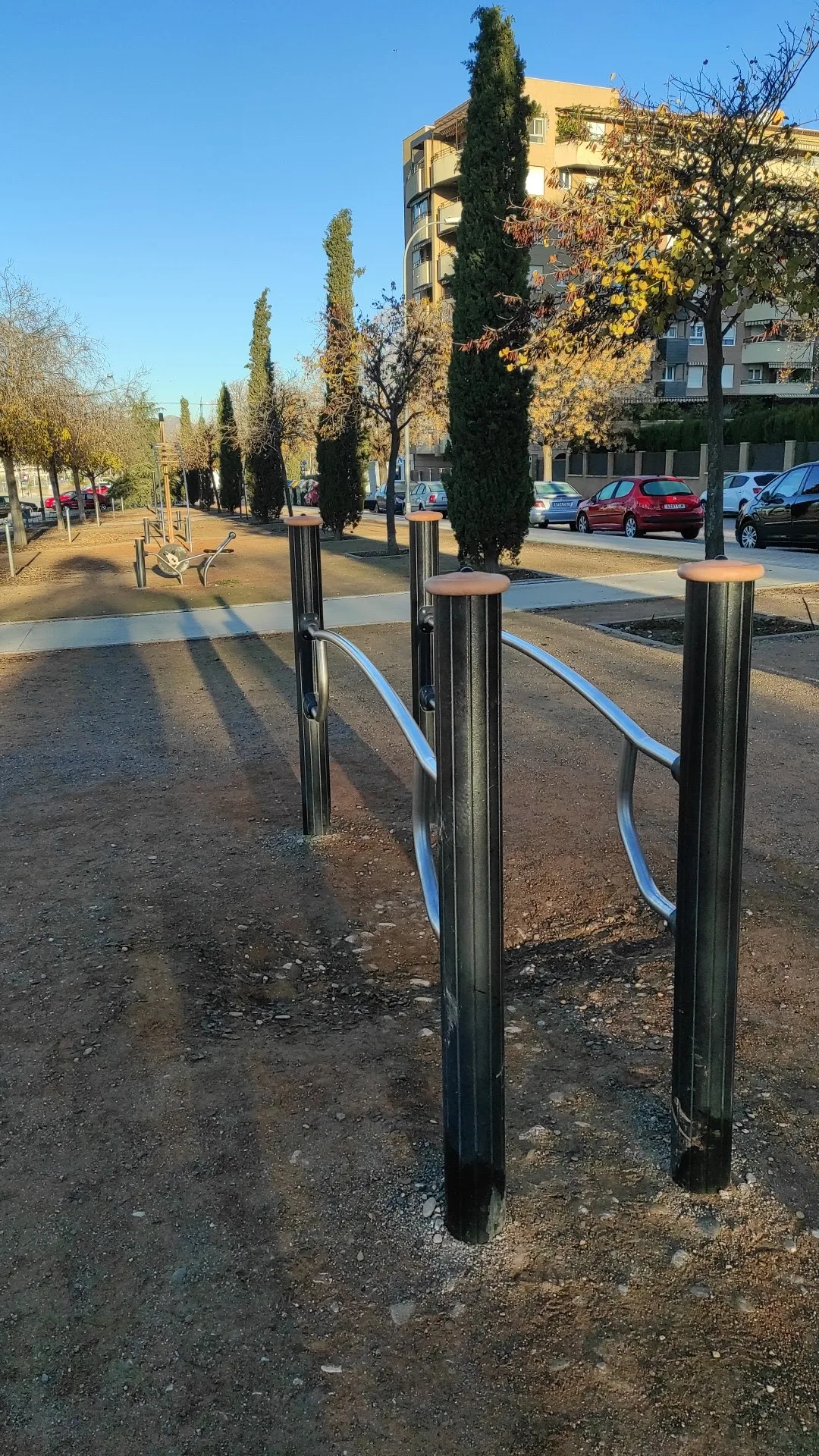 Atmosphere at Calistenia Park Granada — travel photo
