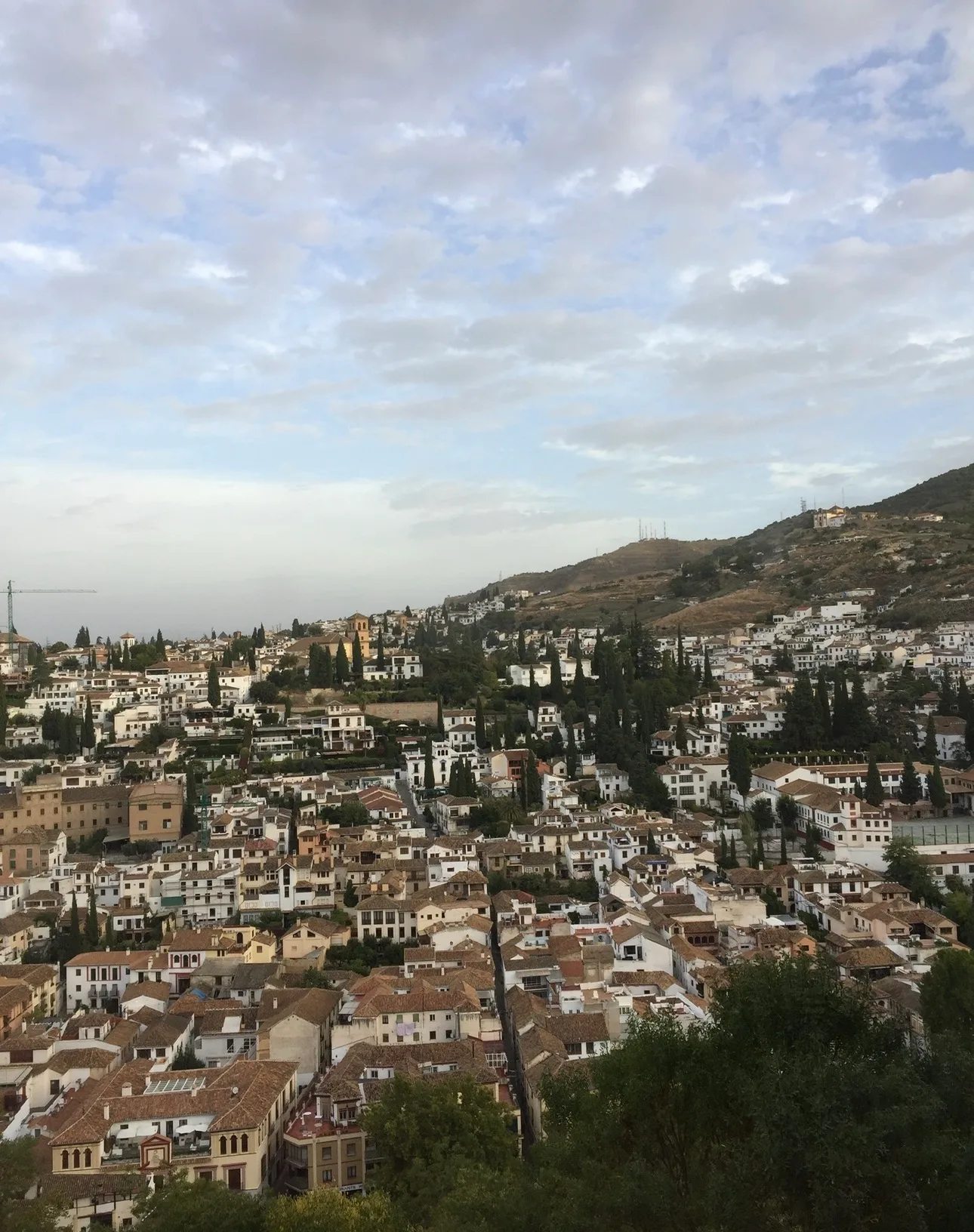 Main view at Cármenes de San Miguel Park Granada — travel photo
