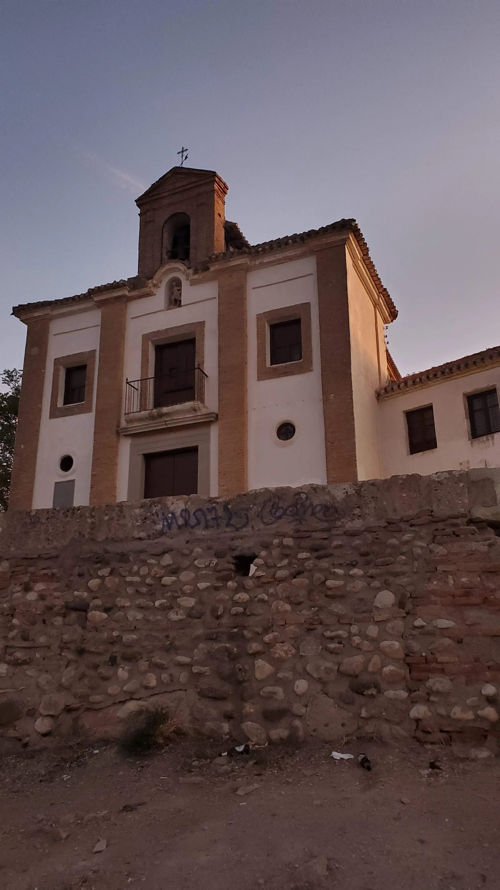 Interior at Ermita de San Miguel Alto Granada — travel photo