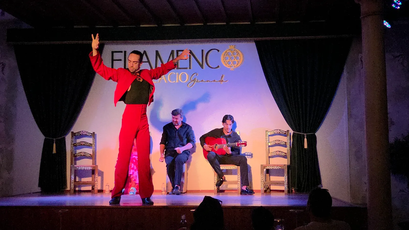 Atmosphere at Flamenco en Palacio Granada Granada — travel photo