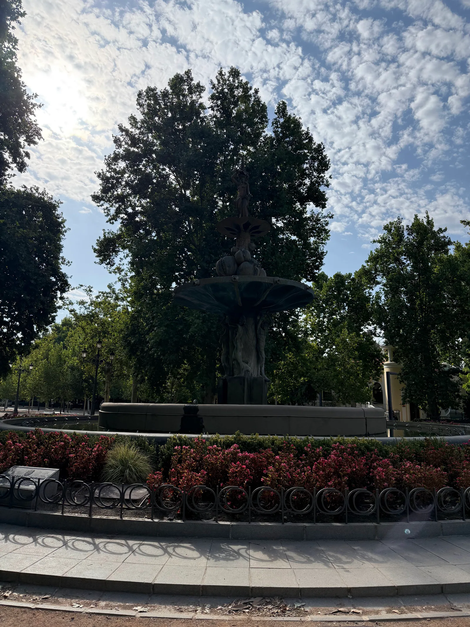 Main view at Fuente de las Granadas Granada — travel photo
