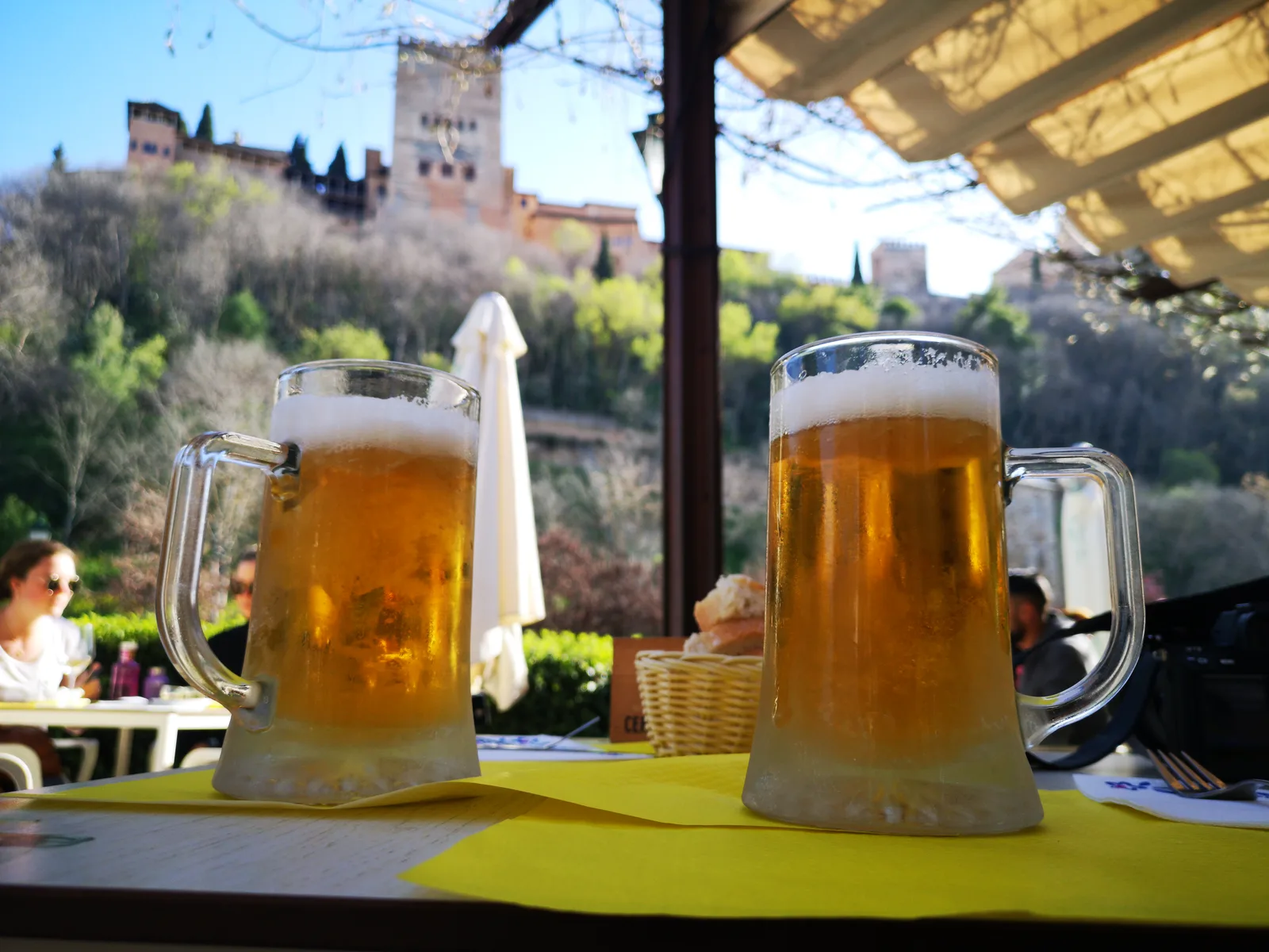 Interior at Fuente del Paseo de los Tristes Granada — travel photo