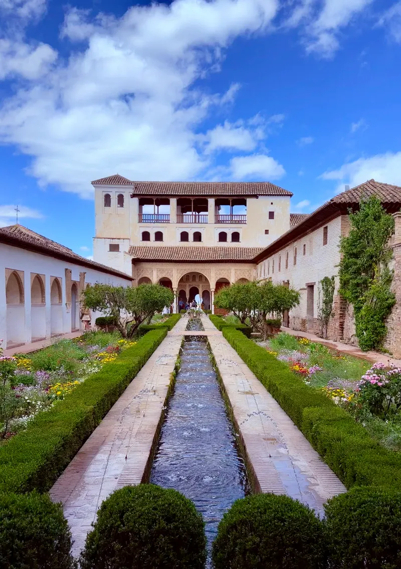 Generalife Gardens in Granada