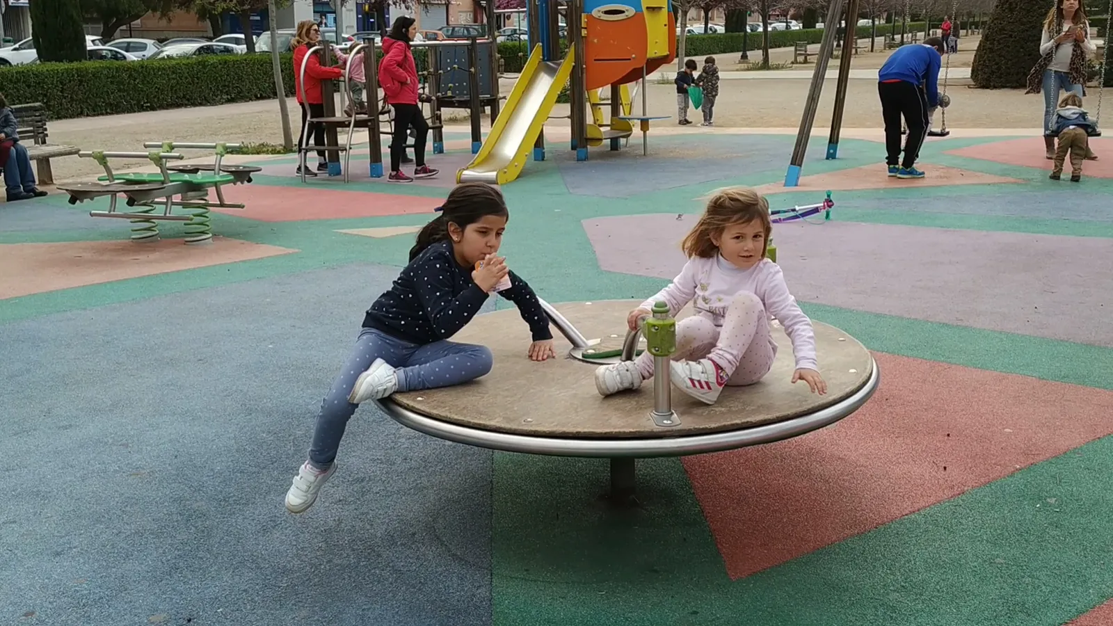 Main view at Infantil Argentinita Park Granada — travel photo