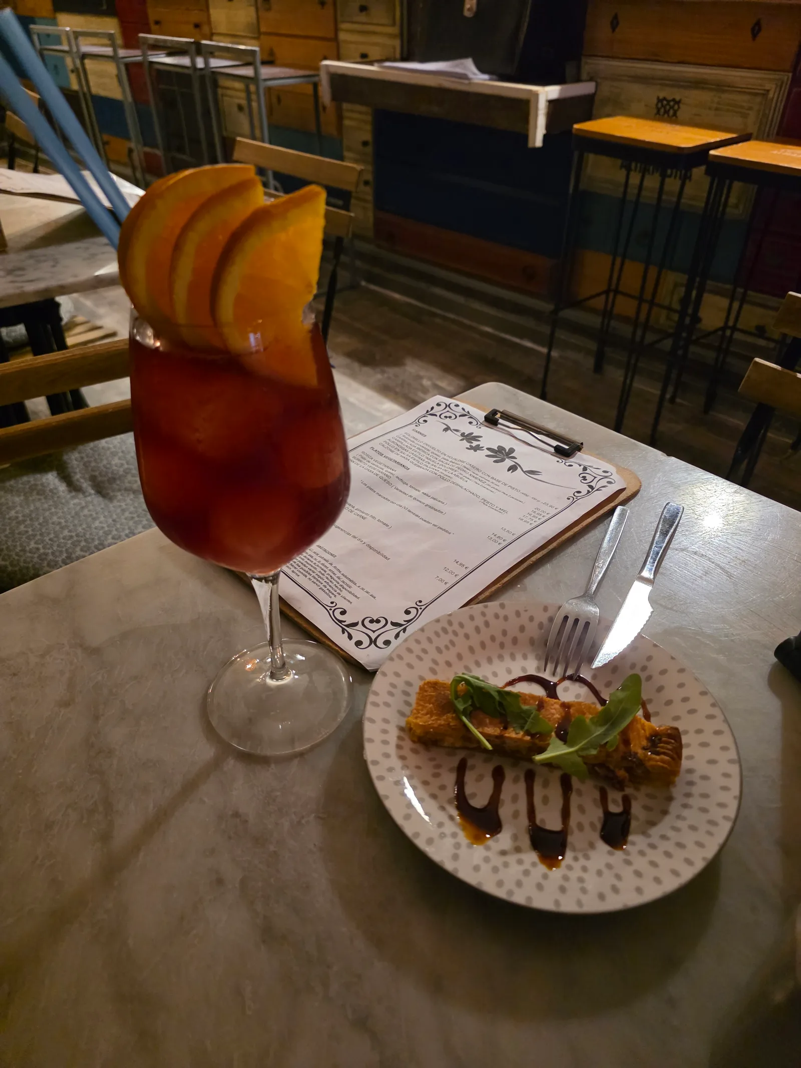 Interior at La Pajuana Granada — travel photo