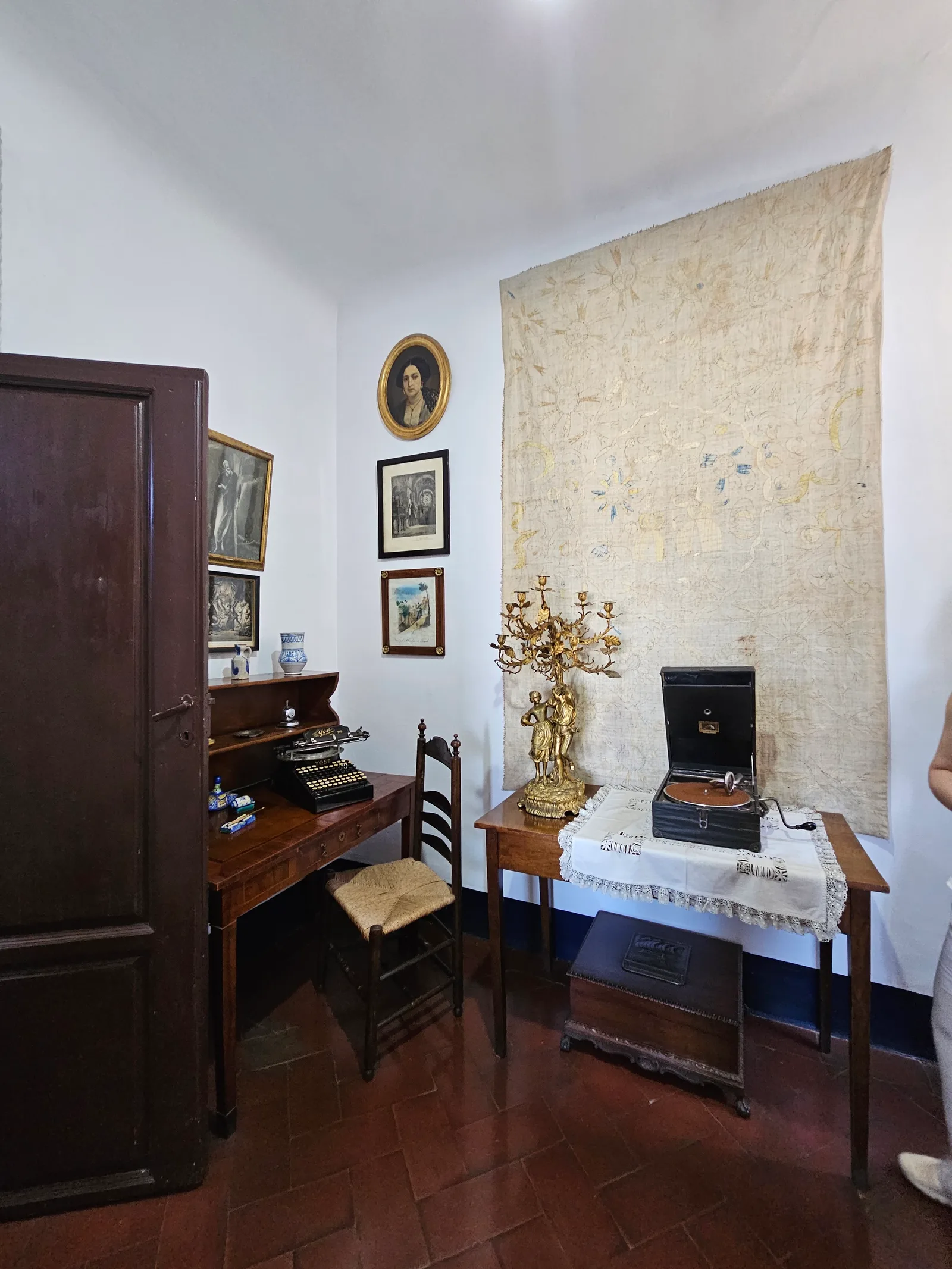 Atmosphere at Manuel de Falla House Museum Granada — travel photo