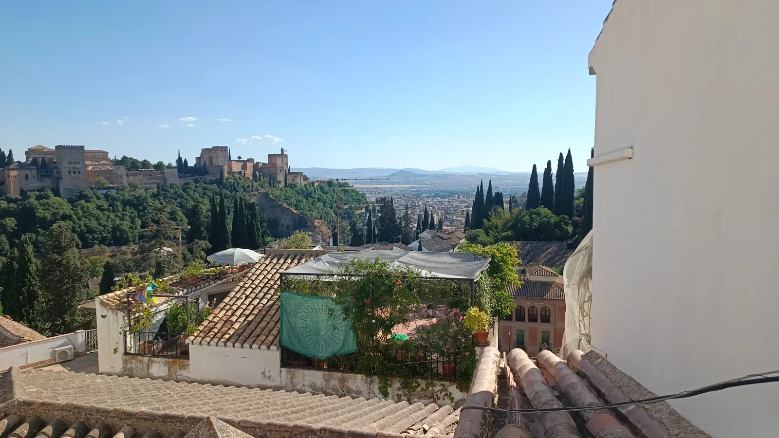 Main view at Mirador de la Vereda de Enmedio Granada — travel photo