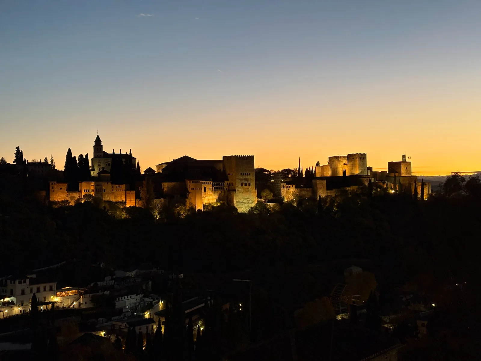 Atmosphere at Mirador de la Vereda de Enmedio Granada — travel photo
