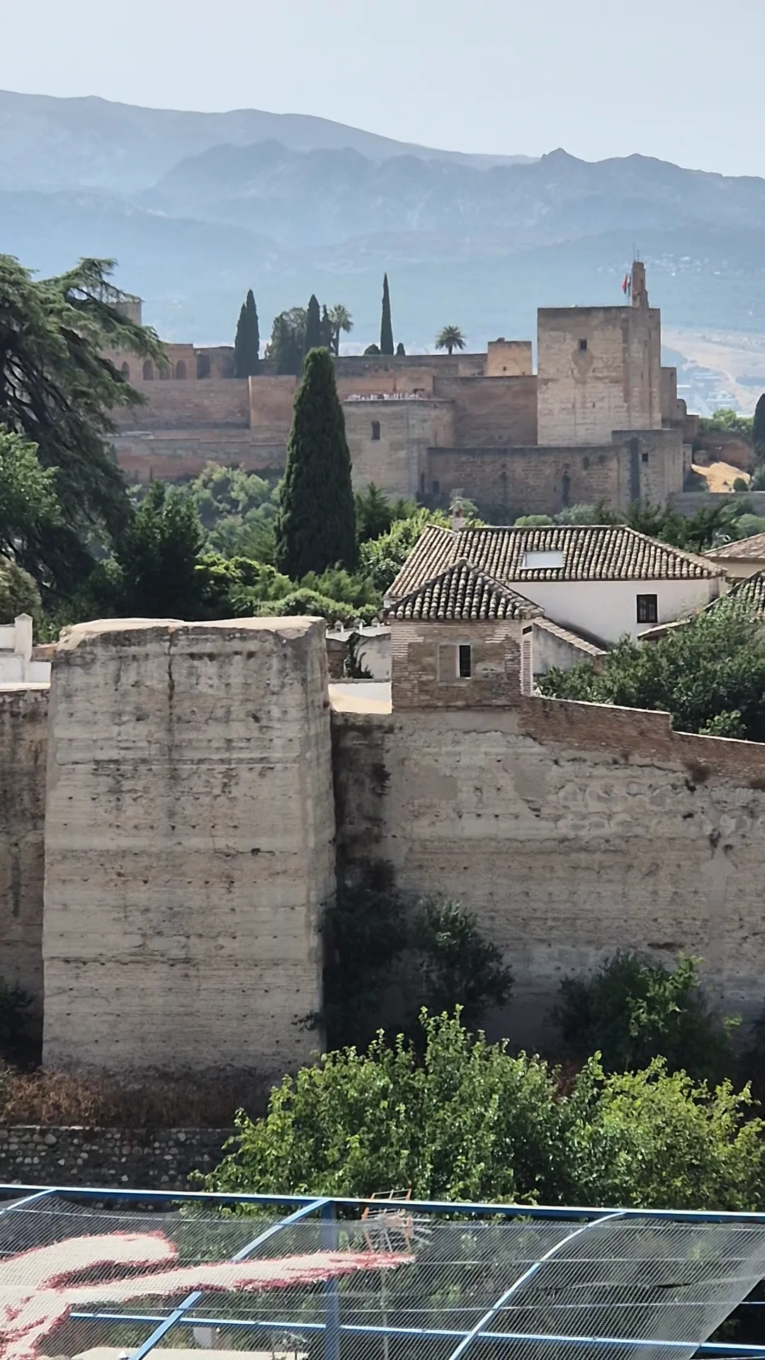 Main view at Mirador de San Cristóbal Granada — travel photo