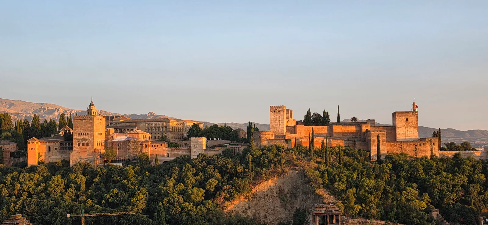 Main view at Mirador de San Nicolás Granada — travel photo