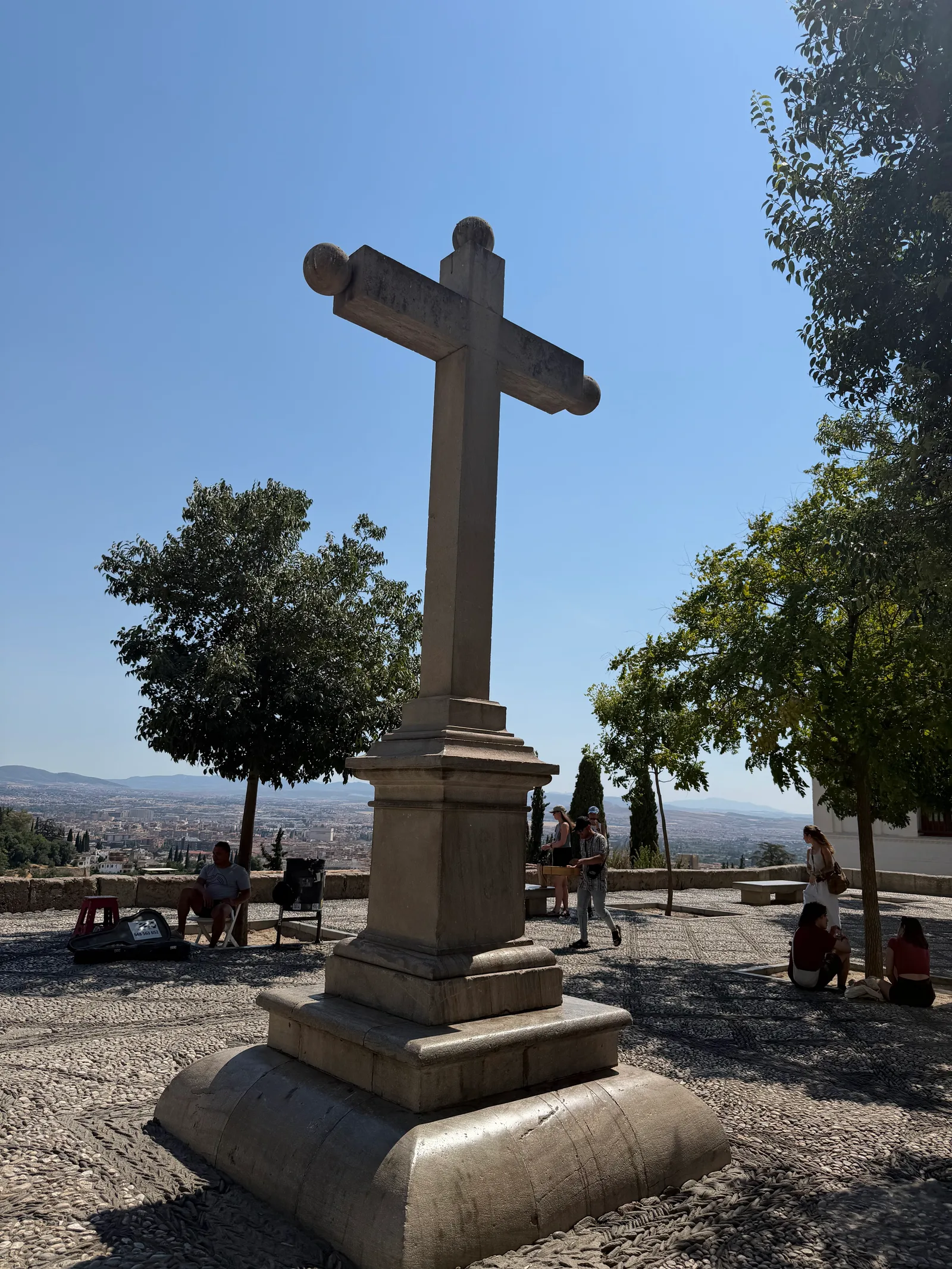 Atmosphere at Mirador de San Nicolás Granada — travel photo