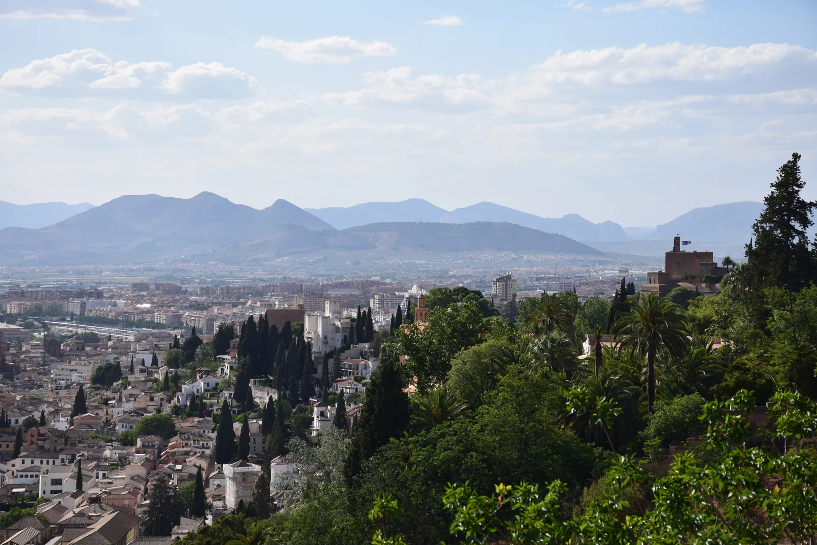 Atmosphere at Mirador del Barranco del Abogado Granada — travel photo