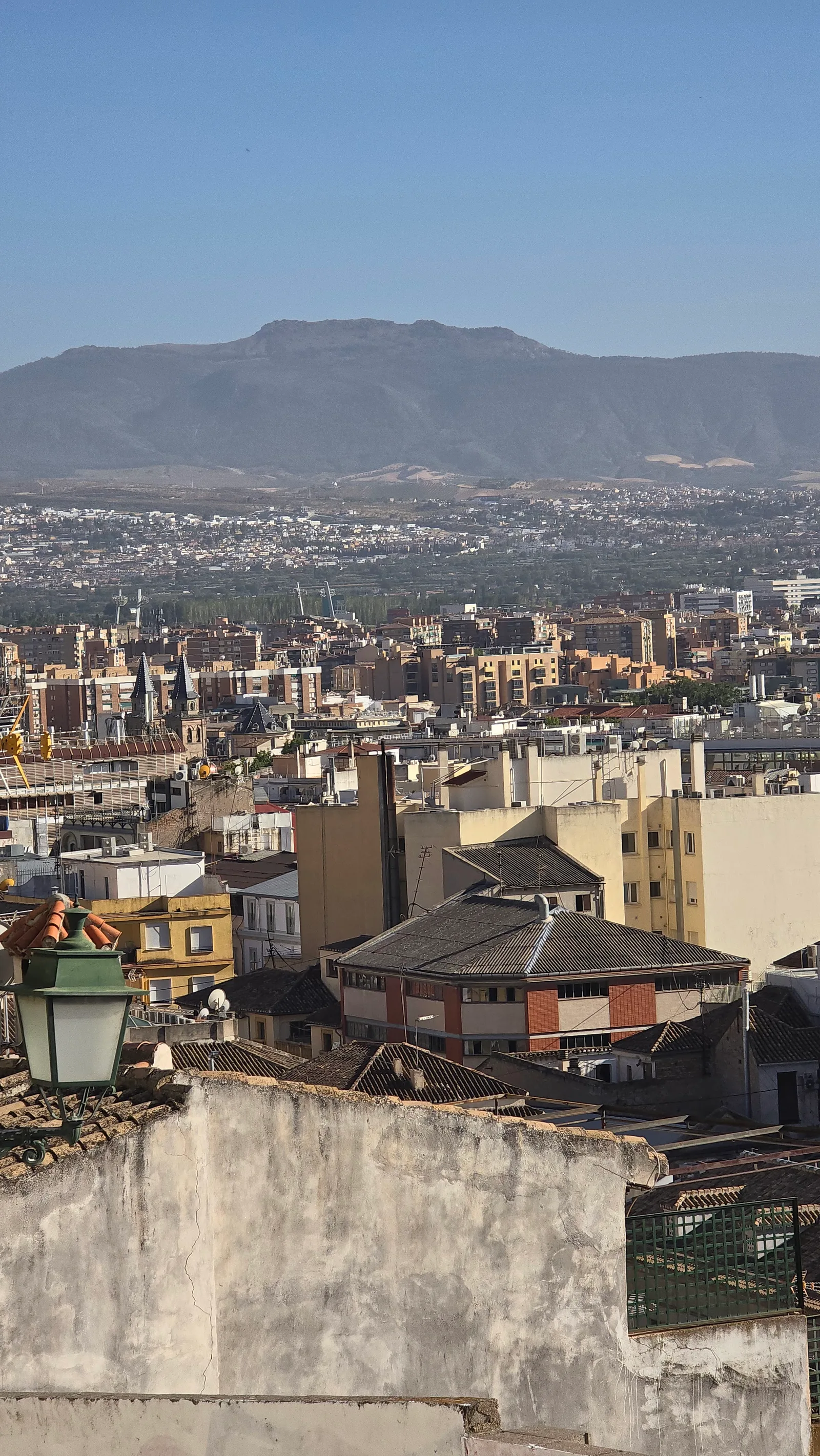 Main view at Mirador Ojo de Granada Granada — travel photo