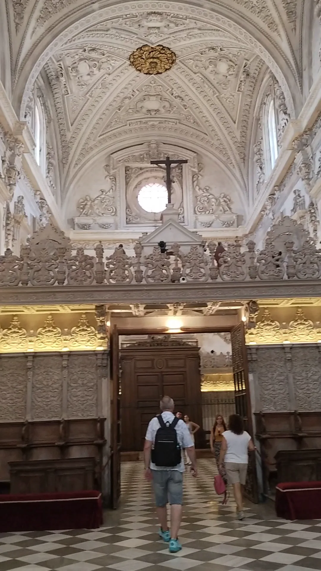 Main view at Monasterio de Nuestra Señora de la Asunción "La Cartuja" Granada — travel photo