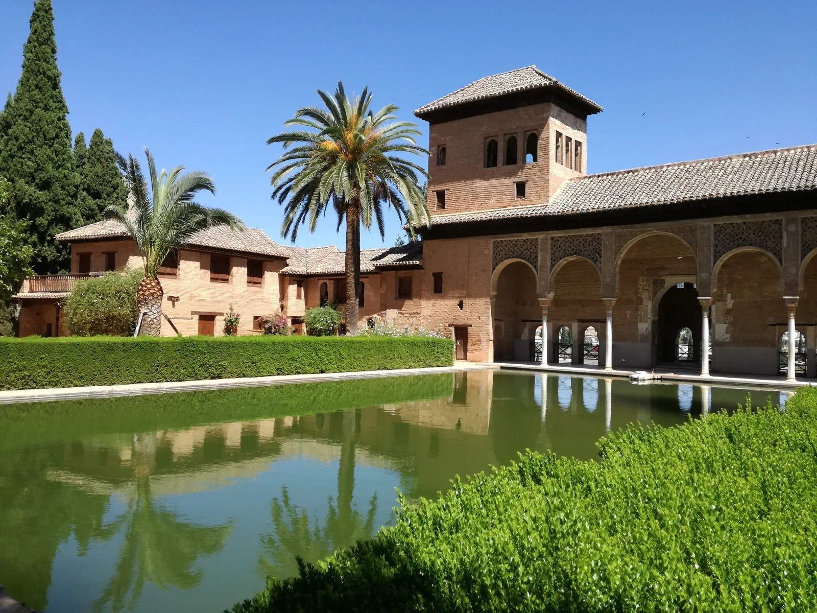 Interior at Palace of Charles V Granada — travel photo