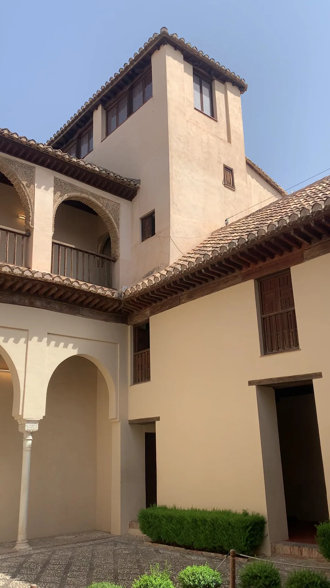 Interior at Palacio de Dar al-Horra Granada — travel photo