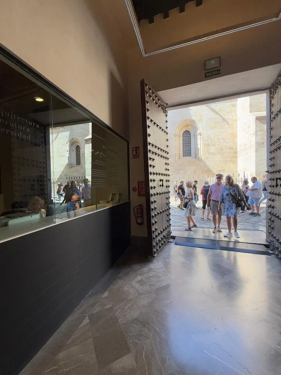Interior at Palacio de la Madraza Granada — travel photo