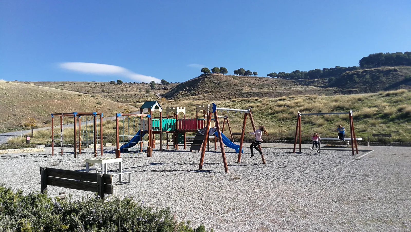 Main view at Parque De Las Canteras Granada — travel photo