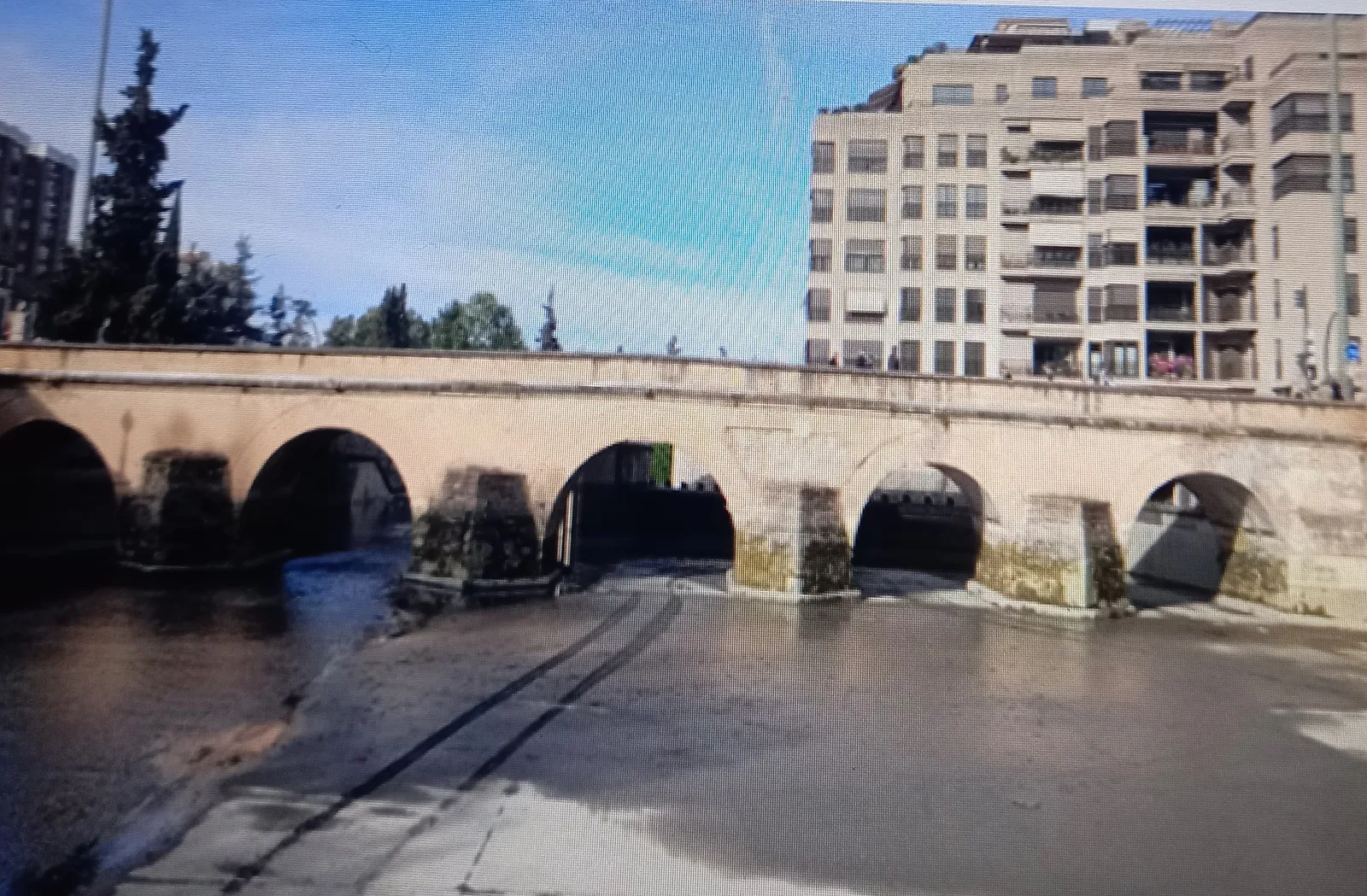 Atmosphere at Puente Zirí Granada — travel photo