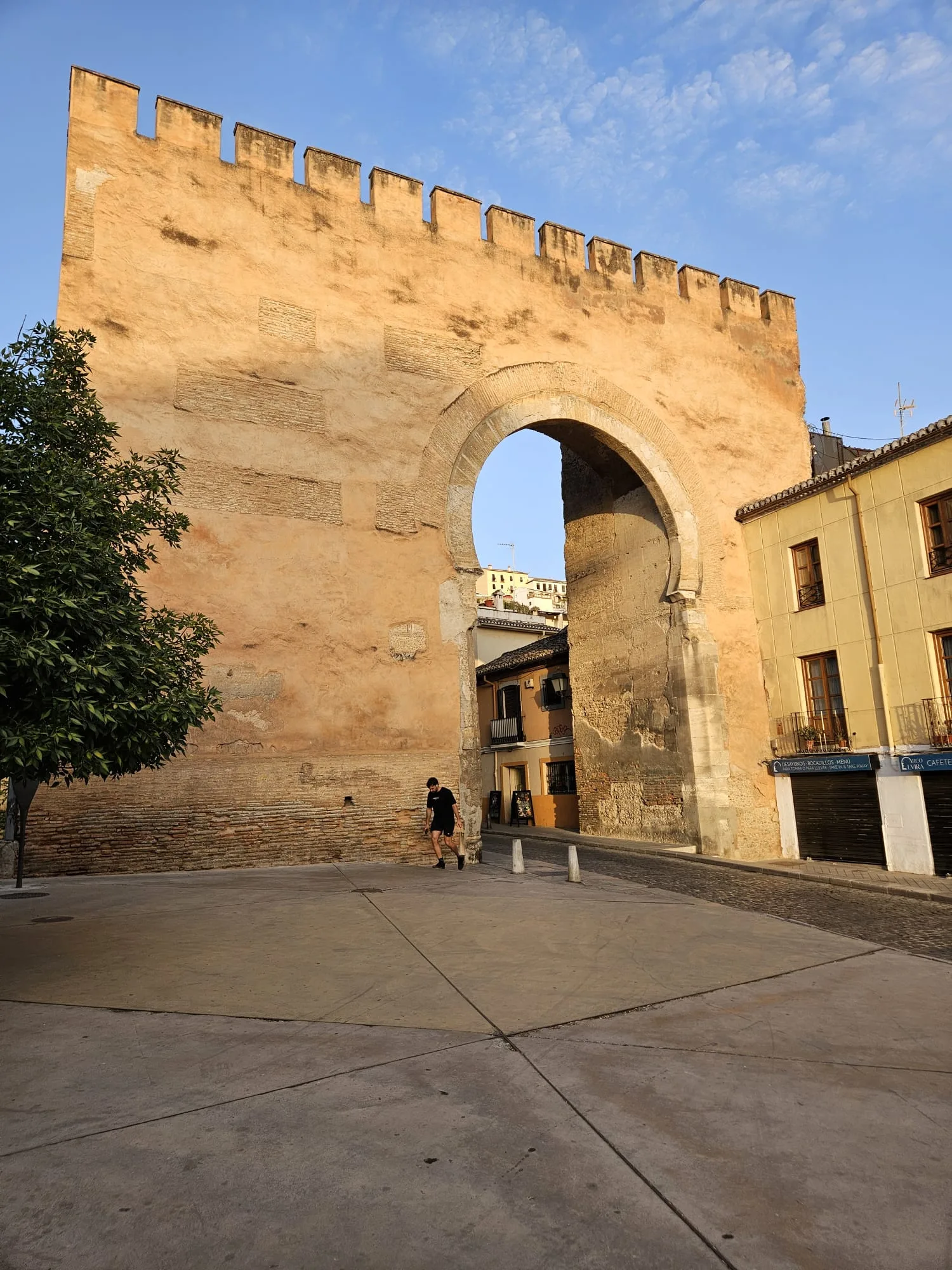 Main view at Puerta de Elvira Granada — travel photo