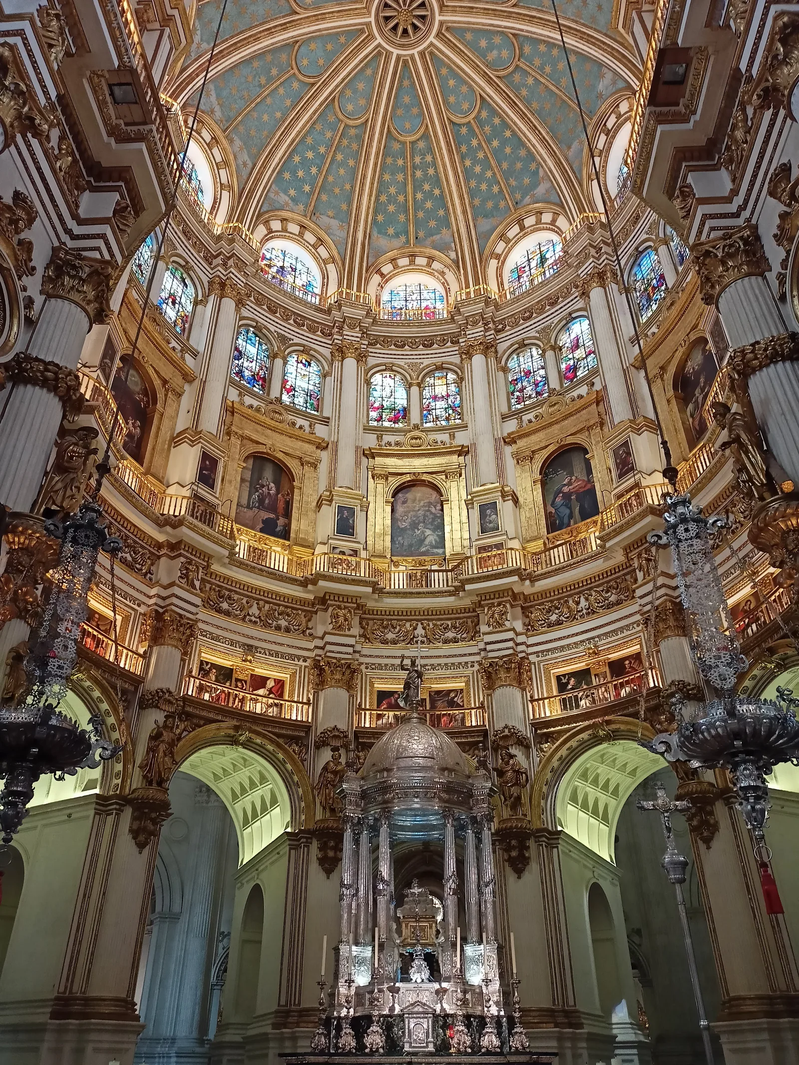 Interior at Royal Chapel of Granada Granada — travel photo