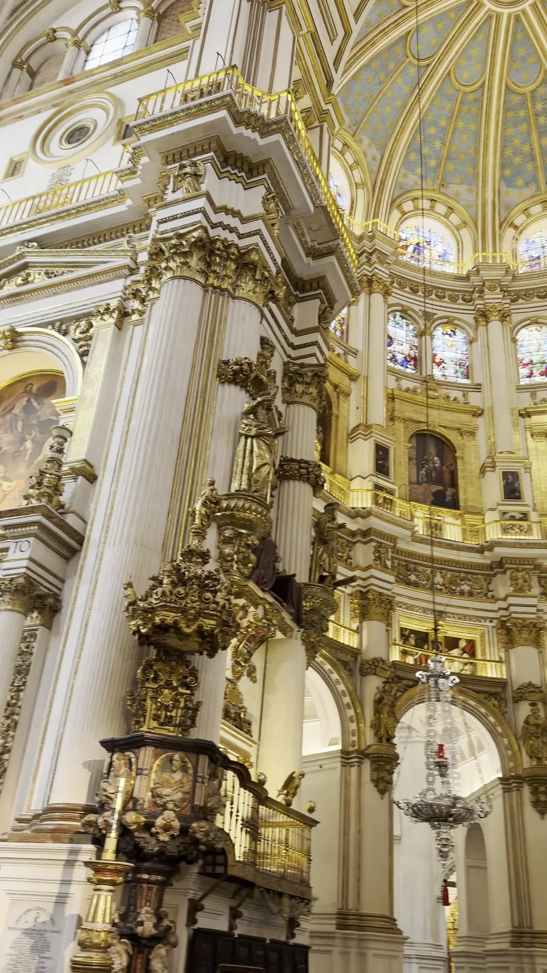 Atmosphere at Royal Chapel of Granada Granada — travel photo