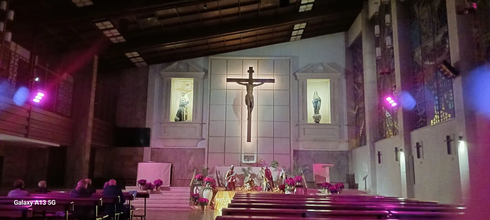 Interior at Santuario Fray Leopoldo de Alpandeire Granada (Capuchinos) Granada — travel photo