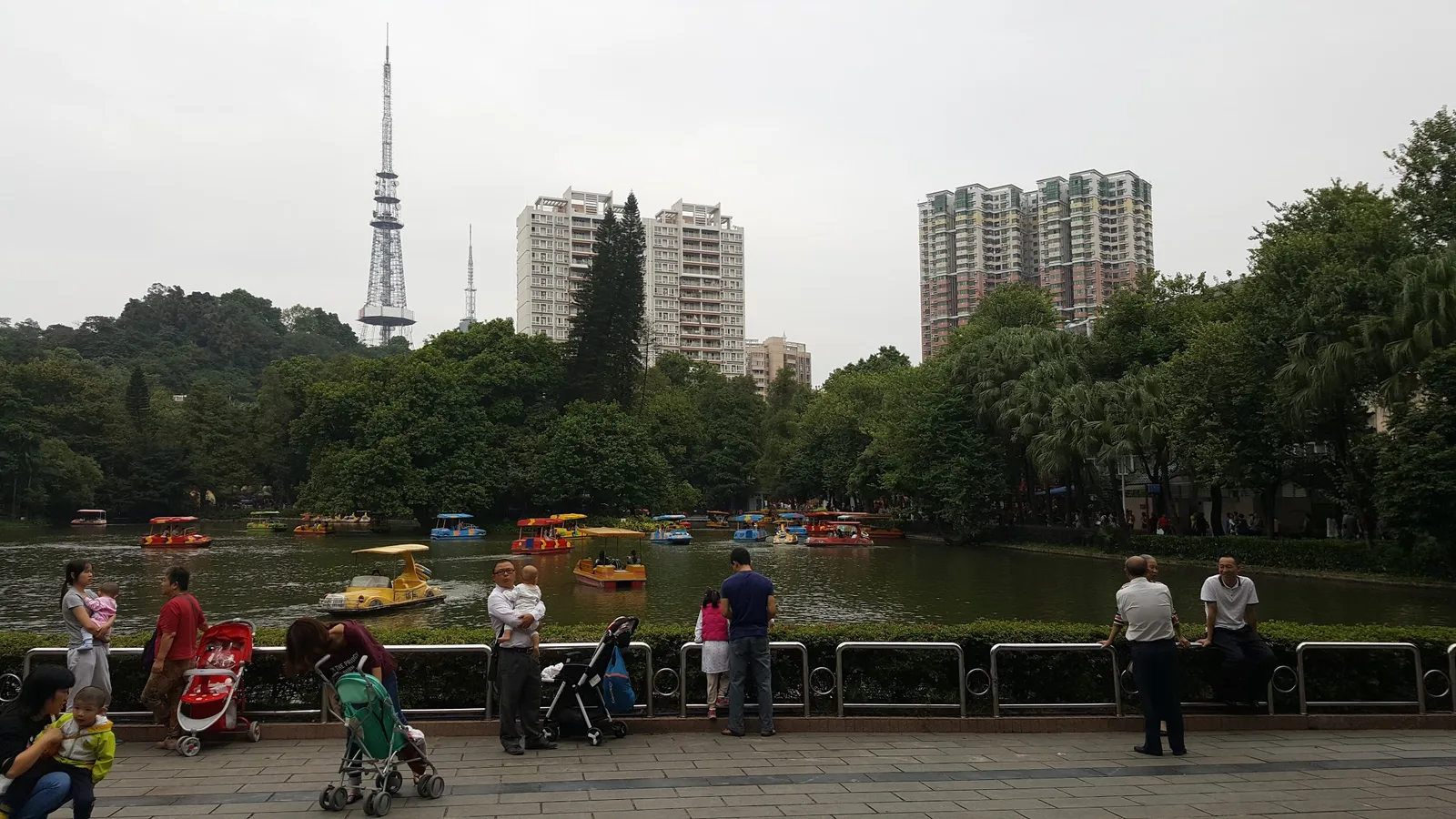Interior at Guangdong Television Tower Cultural Amusement Center Guangzhou — travel photo