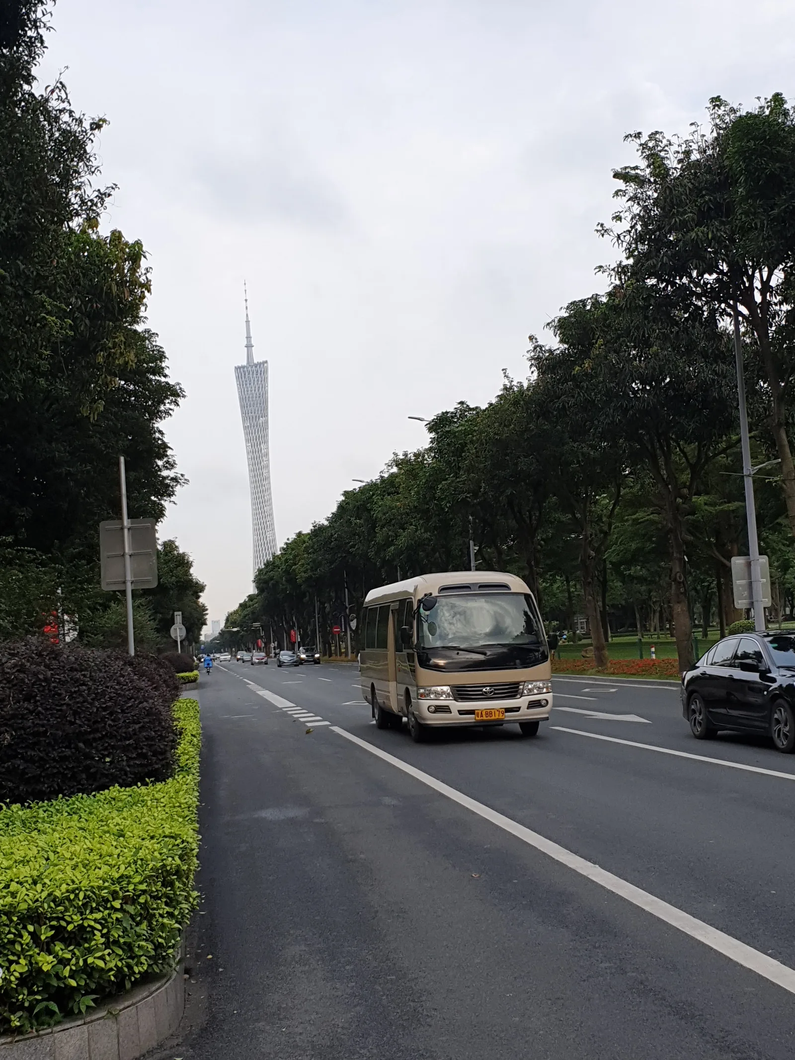 Main view at Guangzhou Development Park Guangzhou — travel photo