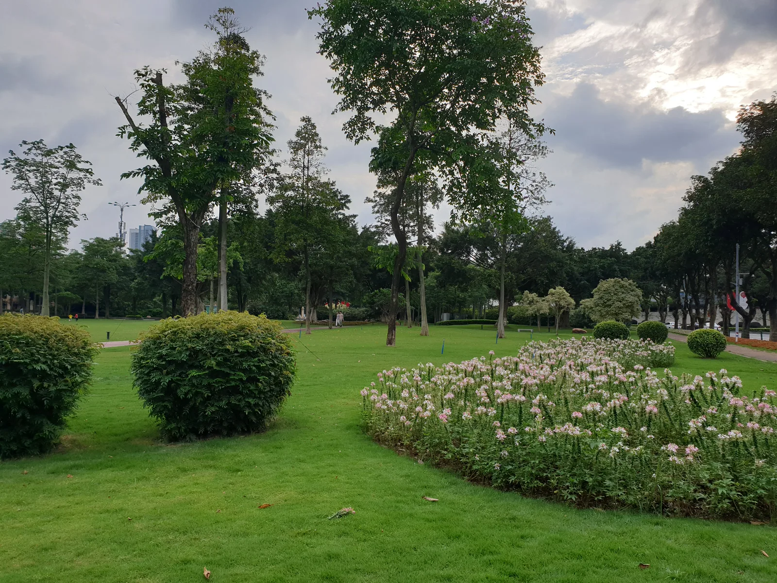 Atmosphere at Guangzhou Development Park Guangzhou — travel photo